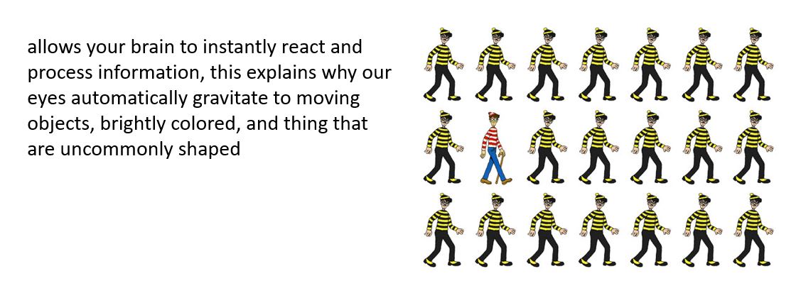 Example for a preattentive feature