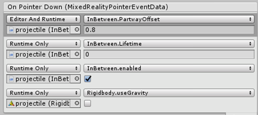 OnPointerDown event setup