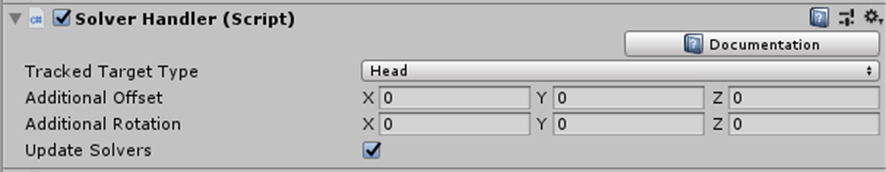 Solver Handler component